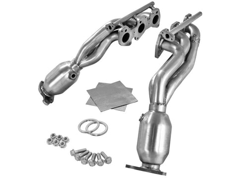 aFe Twisted Steel Header 409 SS w/Cat 12-15 Toyota Tacoma V6-4.0L - 48-46003-1HC