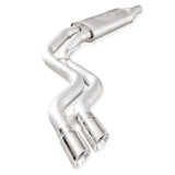 Stainless Works 2011-14 Ford Raptor Exhaust Y-Pipe Mid Resonator Front Passenger Rear Tire Exit - FTR10CBFTY