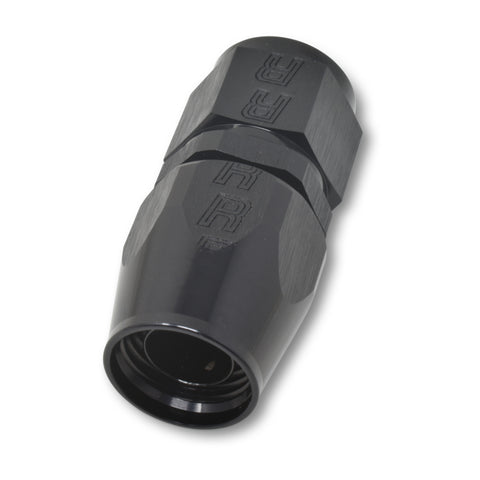 Russell Performance -16 AN Black Straight Full Flow Hose End - 610065