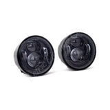 Letric Lighting 08-17 Fat Bob LED Black Headlight Kit - LLC-EFBH