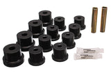 Energy Suspension Nova Mono Leaf Spring Bushings - Black - 3.2122G
