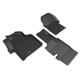 3D MAXpider 19-25 Mercedes-Benz Sprinter Van w/ Bucket Seats Kagu Front Row Floor Liner - Black - L1MB19511509