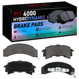 DFC 84-88 Pontiac Fiero Rear 4000 Hybridynamic Brake Pads - 4000-0262-00