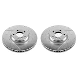 Power Stop 10-17 BMW 535i GT Front Evolution Drilled & Slotted Rotors - Pair - EBR1230XPR