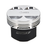 Manley 03-06 Evo 8/9 (7 Bolt 4G63T) 85mm STD Bore 9.0:1 Dish Pistons w/ Rings - 606100C-4