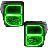 Oracle 11-16 Ford F250/350 LED HL - Black - ColorSHIFT w/ 2.0 Controller - 8159-333