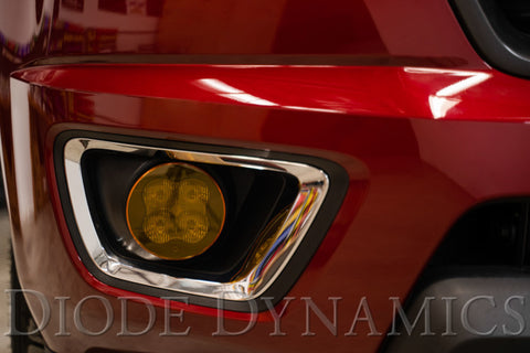 Diode Dynamics SS3 LED Pod Cover Round - Yellow - DD6268