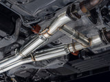 AWE Tuning 18-23 Dodge Durango SRT & Hellcat Track Edition Exhaust - Diamond Black Tips - 3020-33952