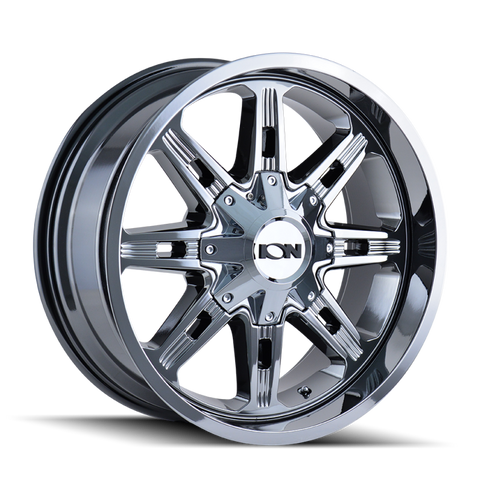 ION Type 184 20x9 / 5x127 BP / 0mm Offset / 87mm Hub Chrome Wheel - 184-2952C