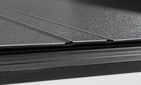 Access LOMAX Tri-Fold Cover 2022 Toyota Tundra 5Ft./6in. Bed w/ deck rail - Matte Black - B1050099