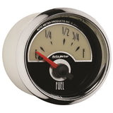 AutoMeter Gauge Fuel Level 2-1/16in. 73 Ohm(e) to 10 Ohm(f) Elec Cruiser - 1115