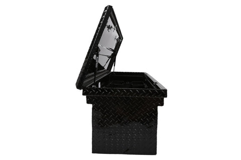 Dee Zee Universal Tool Box - Red Crossover - Single Lid Black BT (Deep Low) - DZ8170DLB