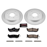 Power Stop 04-10 Infiniti QX56 Rear Z17 Evolution Geomet Coated Brake Kit - CRK2445