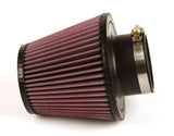 K&N Filter Universal Rubber Filter 3 Inch Flange 6 inch Base 4 inch Top 5 inch Height - RU-3580