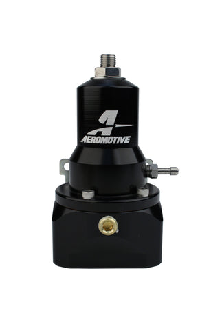 Aeromotive Regulator - 30-120 PSI - .500 Valve - 2x AN-10 Inlets / AN-10 Bypass - 13132
