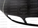 Seibon 7/99-5/02 BMW 3 Series 2dr (E46) OEM-Style Carbon Fiber Hood - HD9902BMWE462D-OE