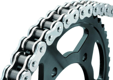 BikeMaster 520x120 BMZR Z-Ring Chain - Chrome/Chrome - 197403