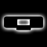 ORACLE Lighting Universal Illuminated LED Letter Badges - Matte Blk Surface Finish - Q - 3141-Q-001