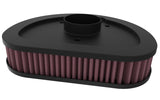 K&N Replacement Air Filter 1.625in H x 7.5in L for Harley-Davidson - HD-1508
