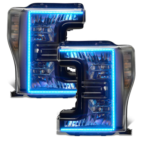 Oracle Ford Superduty 17-19 Dynamic Headlight DRL - ColorSHIFT - Dynamic - 2522-332