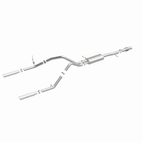 Magnaflow 14 Chev Silverado V8 5.3L SC Cab Dual Split Rear Exit SS Cat Back Perf Exhaust - 15278