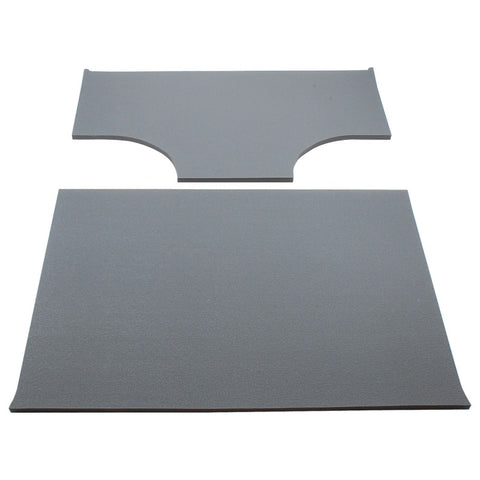 DEI 03-06 Jeep Wrangler TJ 2-Door w/Speaker Pods Boom Mat Headliner - 2 Piece - Gray - 50147