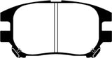 EBC 02-03 Lexus RX300 3.0 2WD Greenstuff Front Brake Pads - DP61658