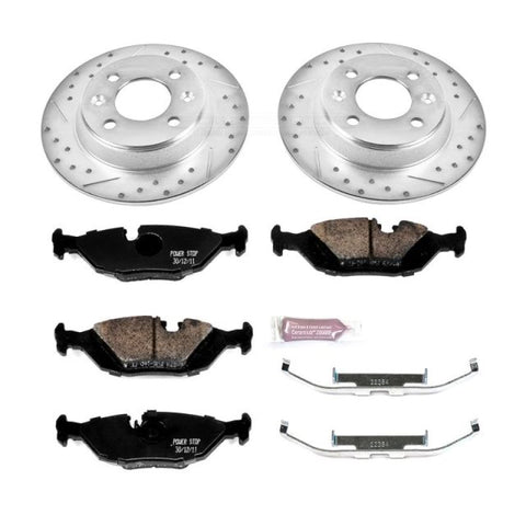 Power Stop 88-93 Saab 900 Rear Z23 Evolution Sport Brake Kit - K367