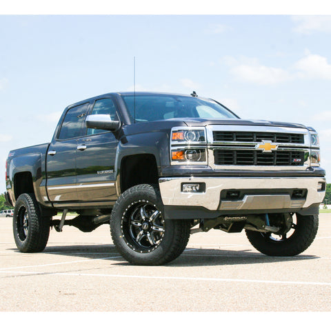 Superlift 14-18 Chevy Silv 4WD 8in Lift Kit w/ Alum/Stamped Steel Cntrl Arms & King Coils & Shocks - K908KG