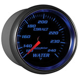 Autometer Cobalt 66mm 120-240 Degree F Mechanical Water Temperature Gauge - 7932