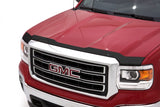 AVS 14-18 GMC Sierra 1500 Aeroskin Low Profile Acrylic Hood Shield - Smoke - 322075