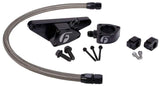 Fleece Performance 03-07 Manual Transmission Cummins Coolant Bypass Kit w/ SS Braided Line - FPE-CLNTBYPS-CUMMINS-MAN-SS