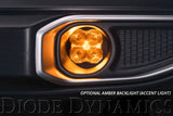 Diode Dynamics SS3 LED Pod Max Type SD Kit - Yellow SAE Fog - DD6701