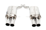 Dinan 06-10 BMW M5 (E60) Free Flow Axleback Exhaust System - Polished Tips - D660-0009A