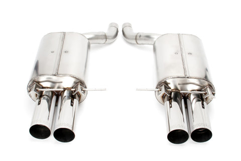 Dinan 06-10 BMW M5 (E60) Free Flow Axleback Exhaust System - Polished Tips - D660-0009A