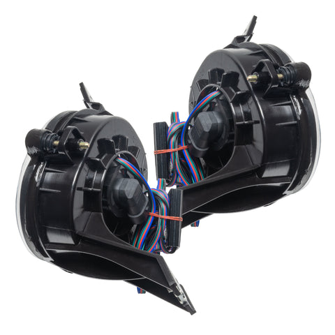 Oracle Lighting 06-08 Dodge Ram Pre-Assembled LED Halo Fog Lights -Blue - 7036-002