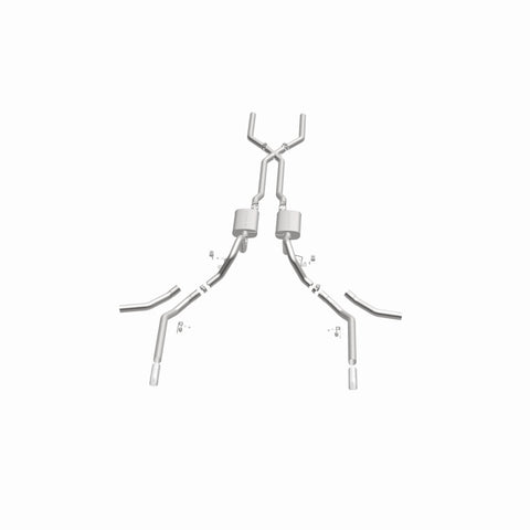 MagnaFlow 65-68 Chevy Impala All V8 Multiple Exit Options Crossmember-Back Perf Exhaust - 15165