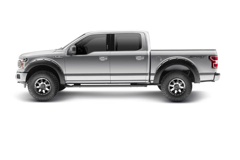 Bushwacker 15-17 Ford F-150 Styleside Pocket Style Flares 2pc 67.1/78.9/97.6in Bed - Black - 20092-02