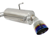 aFe Takeda Exhaust Axle-Back 13-15 Scion FRS / Subaru BRZ 304SS Blue Flame Dual Tips Exhaust - 49-36023-L