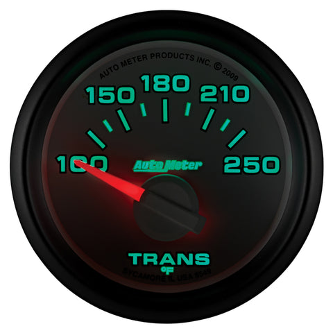 Autometer Factory Match 52mm Short Sweep Electronic 100-250 Deg F Transmission Temperature Gauge - 8549