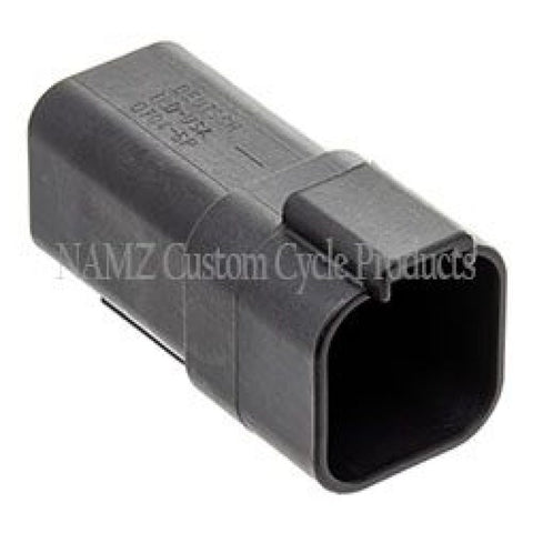 NAMZ Deutsch DT Series 6-Wire Receptacle & Wedgelock - Black (Repl. HD 72106-94BK) - DR-6B