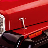 Rugged Ridge 41-95 Jeep CJ / Jeep Wrangler Hood Catch Kit Stainless - 11116.01