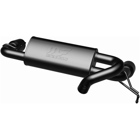MagnaFlow 2021 Ford Bronco Street Series Axle-Back Exhaust w/ Dual Split Rear Style Exit- Black Tips - 19558