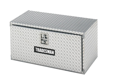 Tradesman Aluminum Underbody Truck Tool Box (24in.) - Brite - 8224T