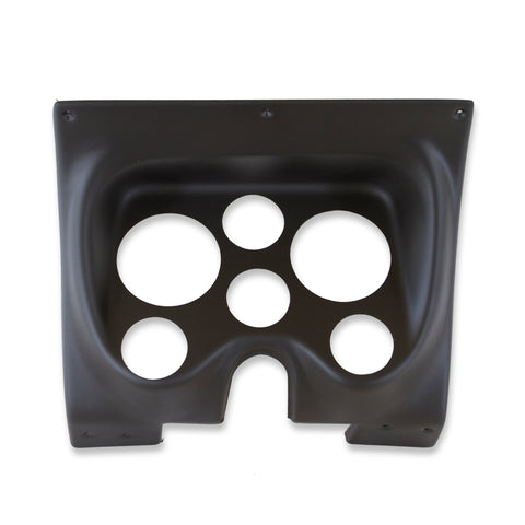 Autometer Designer Black 67-68 Camaro/Firebird Dash Kit 6pc Tach / MPH / Fuel / Oil / WTMP / Volt - 7020-DB