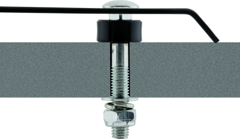 BikeMaster Heavy Duty Wheel Chock - Silver - 152453