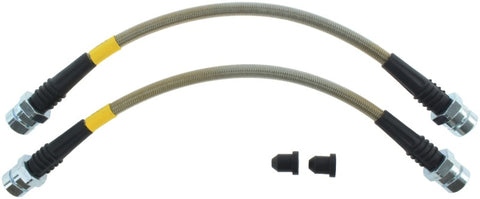 StopTech 06-12 Audi A3/08-13 TT Quattro / 05-12 VW Jetta Rear Stainless Steel Brake Line Kit - 950.33515