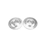 Power Stop 15-16 Mercedes-Benz SL400 Rear Evolution Drilled & Slotted Rotors - Pair - EBR1651XPR