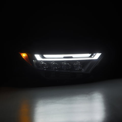 AlphaRex 19-23 Toyota RAV4 (High Trim) NOVA LED Projector Headlights Black - 880870