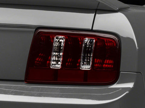Raxiom 05-09 Ford Mustang Coyote Tail Lights- Blk Housing (Smoked Lens) - 49117